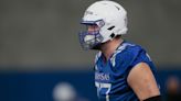 Bryce Cabeldue knows confidence is key as he prepares to play left tackle for KU football