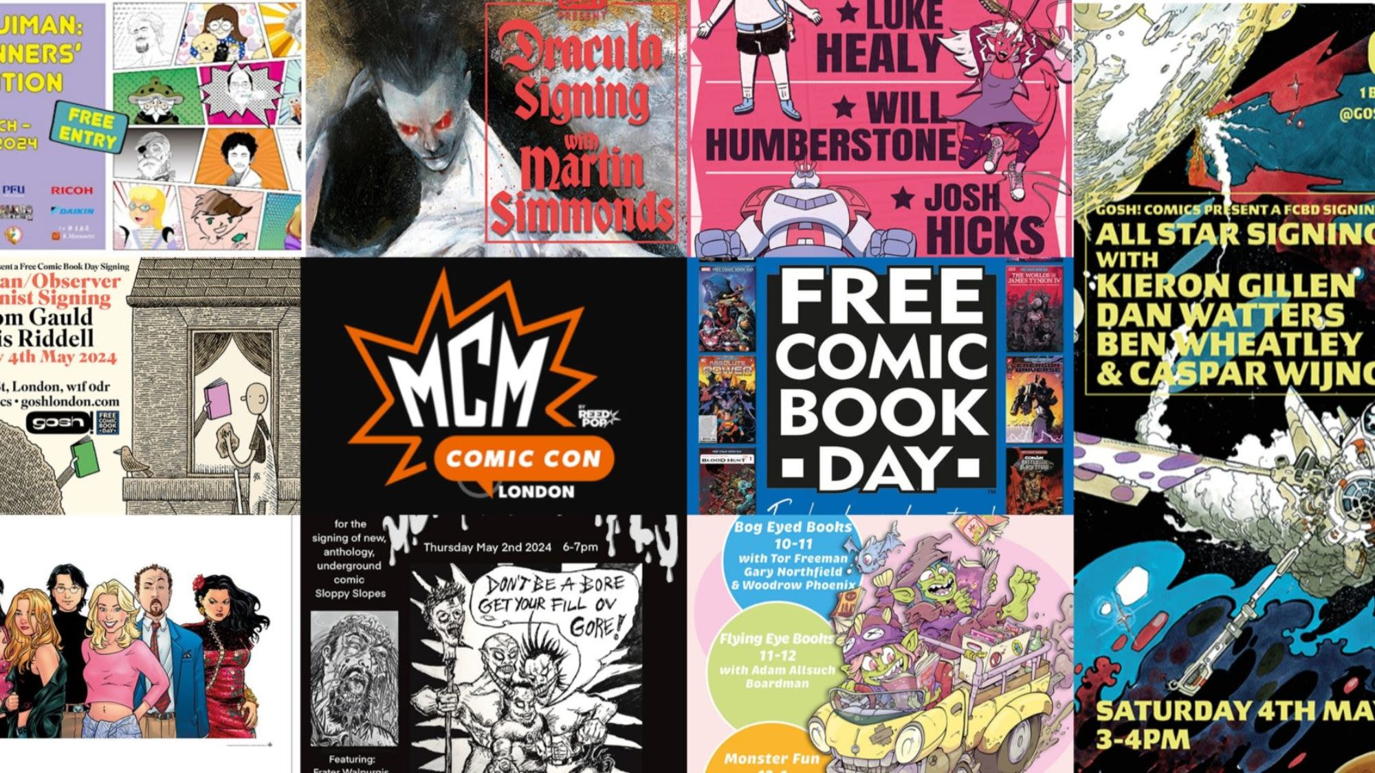 Things To Do In London If You Like Comics In May 2024