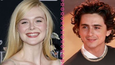 Elle Fanning fala sobre trabalhar com Timothée Chalamet: "muito especial"