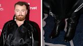 Sam Smith Makes a Monochromatic Style Statement Highlighted By Black Boots at The King’s Trust Gala