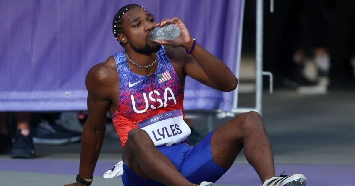 Noah Lyles shows true colours as Olympic champion calls him 'loud and arrogant'