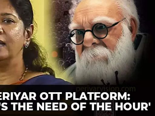 Periyar OTT Platform: It's the need of the hour, to spread love, says DMK MP Kanimozhi