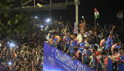T20 World Cup champions are back home: Rohit Sharma & Co. return to a grand welcome