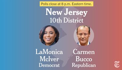 New Jersey 10th Congressional District Special Election Results