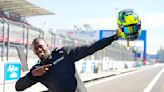 Usain Bolt lit up after driving Formula E’s GENBETA car in Mexico