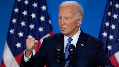 Fact check: Biden’s false and misleading claims at high-stakes news conference