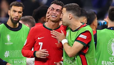 Watch: Christiano Ronaldo in tears after missed penalty in the Euro 2024!