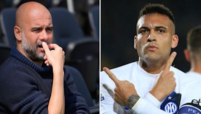 Pep Guardiola fue contundente sobre las posibilidades de Lautaro Martínez para ganar el Balón de Oro