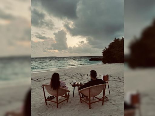 ...Bliss Alive With Holidays Together Like Parineeti Chopra And Raghav Chadha On Their 1st Wedding Anniversary In Maldives...