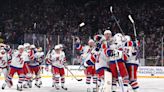 Rangers rally for Stadium Series thriller over Islanders capped by OT winner with net knocked loose