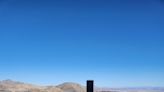 Shiny monolith removed from mountains outside Las Vegas. How it got there is still a mystery