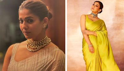 Nayanthara's love for basic sarees combines elegance and ease