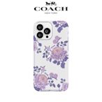 【COACH】iPhone 15 Pro Max 精品手機殼 牡丹