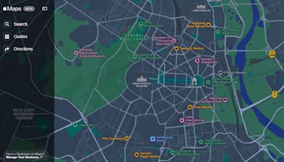 Apple Maps gets a web version, but it’s not compatible with mobile browsers