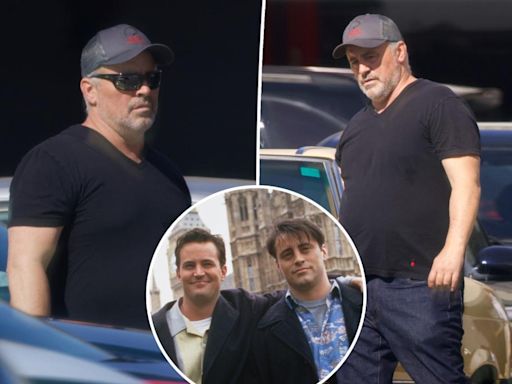 Matt LeBlanc looks nearly unrecognizable in first sighting since shortly after Matthew Perry’s death