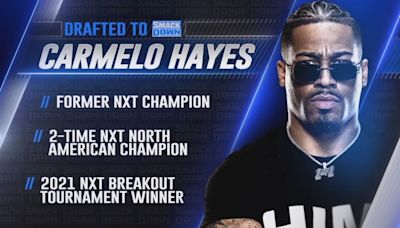 SmackDown Selects Carmelo Hayes In First Round Of 2024 WWE Draft