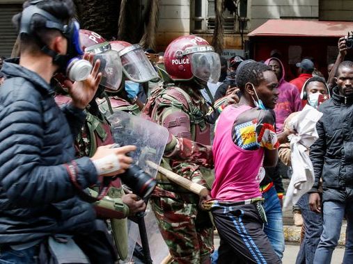 Nairobi: Heavy security amid violent protests against Kenya's controversial finance bill