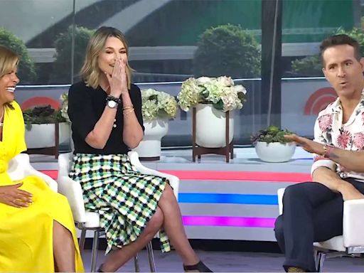 Savannah Guthrie Drops NSFW Word Live on “Today” During Ryan Reynolds Interview: 'We're All Canceled'