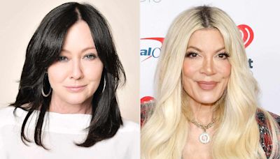 Shannen Doherty and Tori Spelling can't remember why they stopped being friends but have a few theories