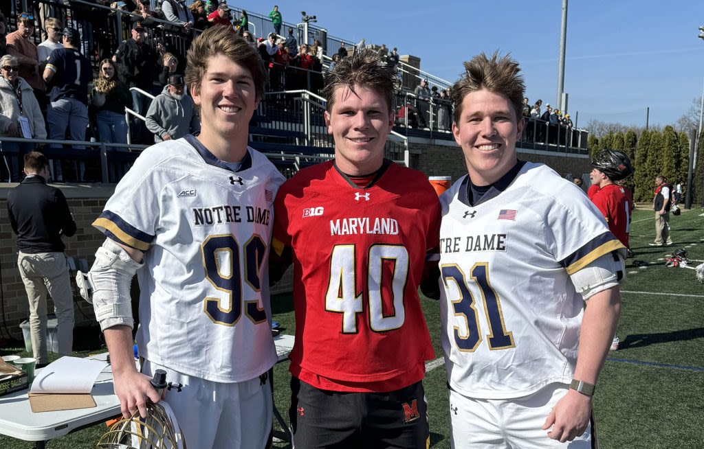 Burlace brothers reach NCAA men’s lacrosse Final Four with Notre Dame and Maryland