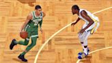 Tatum advocates for Warriors to retire Durant's jersey: ‘No question'