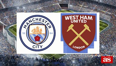 M. City 3-1 West Ham: resultado, resumen y goles