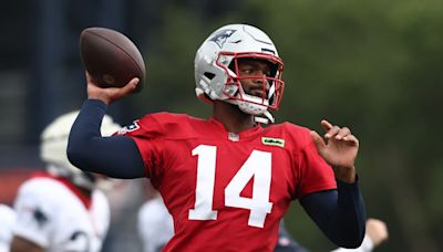 Patriots training camp Day 5: Jacoby Brissett pulls away from Drake Maye, defense loses starters