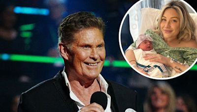 David Hasselhoff Shares Photo With Adorable Newborn Granddaughter After Daughter Taylor Gives Birth