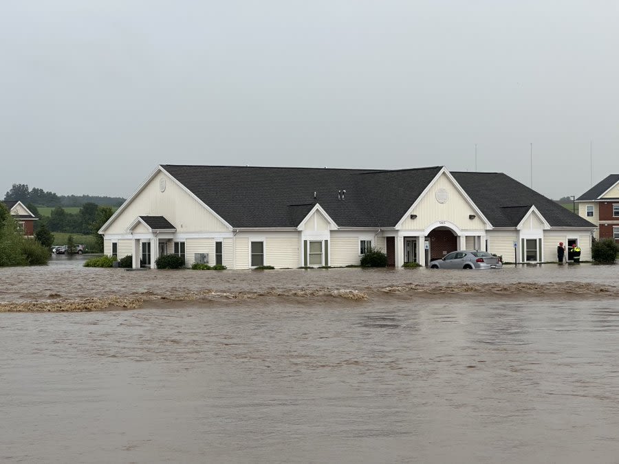 One year ago — Severe flash flooding impacted Canandaigua