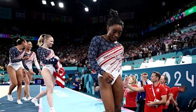 Simone Biles defends hairstyle for team finals at Olympics: ‘Don’t come for me’