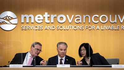 Metro Vancouver to vote on additional meeting pay for chair, vice-chair