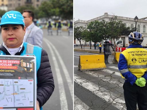 Municipalidad de Lima demanda a la concesionaria por el cierre de vías sin autorización para las obras de la Línea 2 del Metro