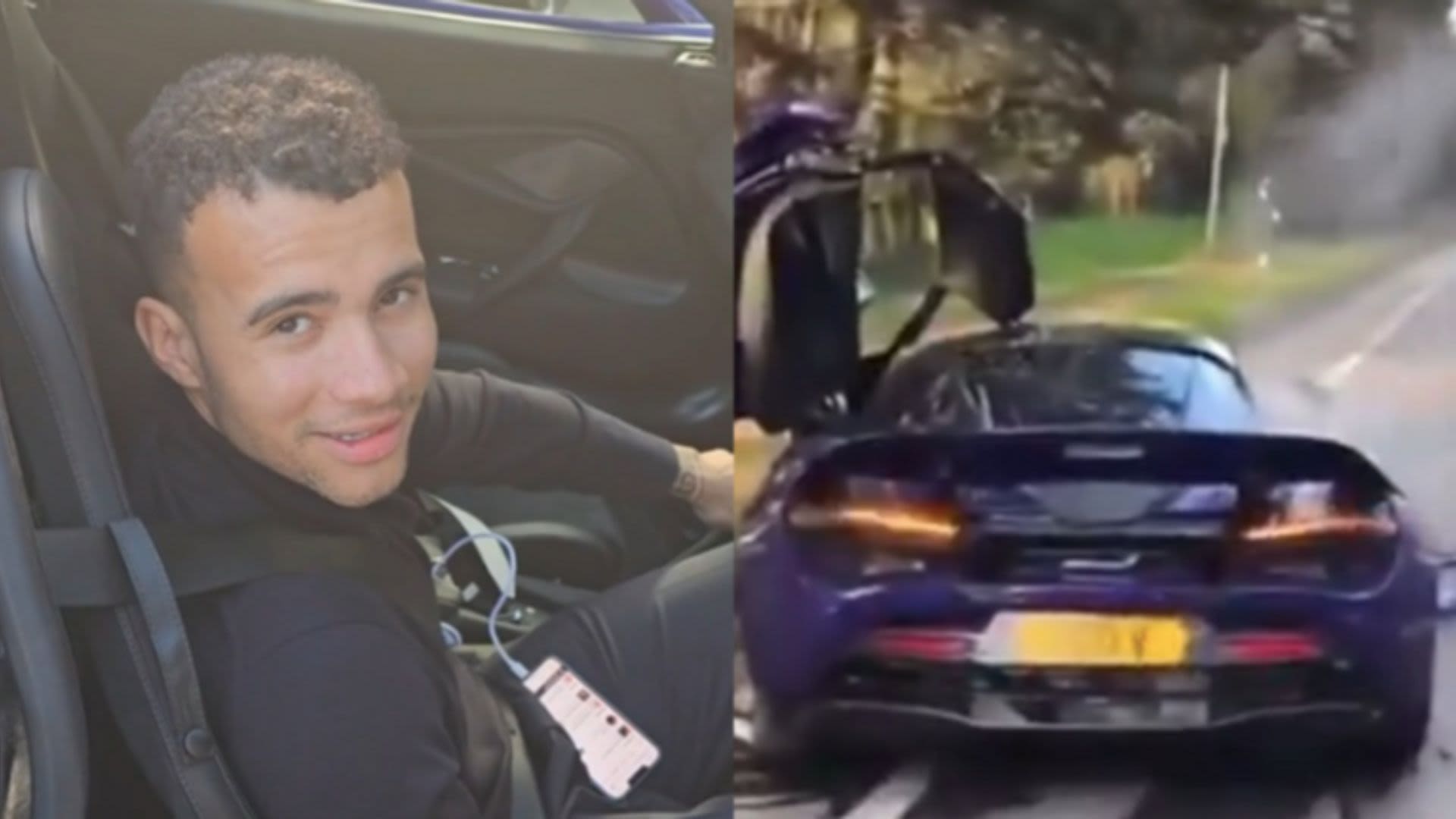 TikTok Star Flees After Crashing $425K Supercar