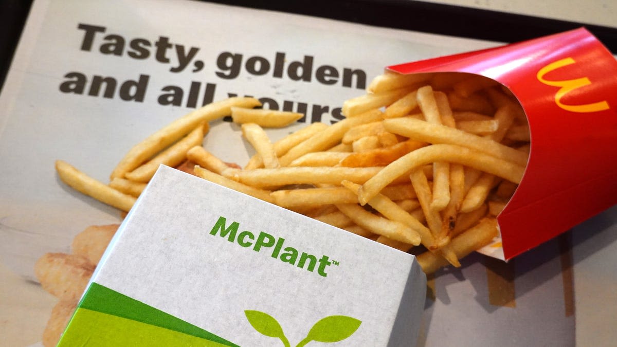 McDonald's plant-based burgers aren't coming