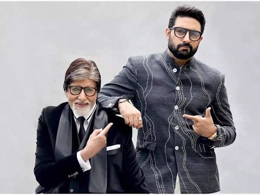 Amitabh Bachchan showers love on Abhishek Bachchan as Manmarziyaan clocks five years, says, "Simply Superb Bhaiyu" | Hindi Movie News - Times of India