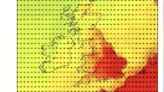 'Mediterranean heatwave' to bake Brits in 30C scorcher as UK weather turns red