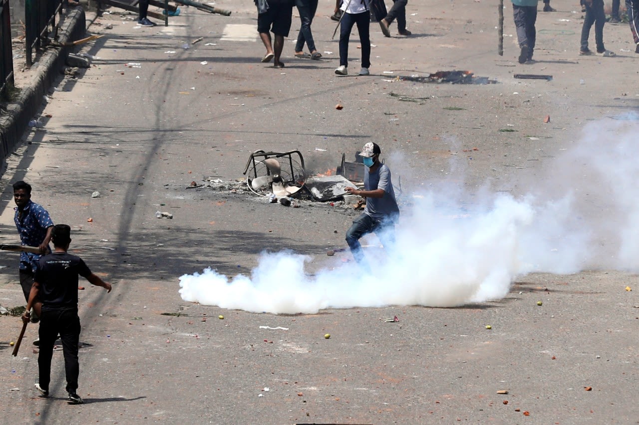 19 more die in Bangladesh clashes as student protesters try to impose a ‘complete shutdown’