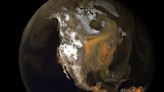 NASA captures footage of CO2 churning in the sky