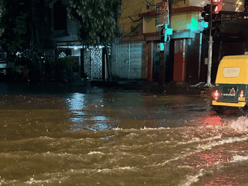 Delhi schools shut amid heavy rain: Red alert issued by Meteorological department - The Economic Times