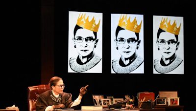 Imagine the pressure of playing a notable figure like Ruth Bader Ginsburg in a one-woman play | Houston Public Media