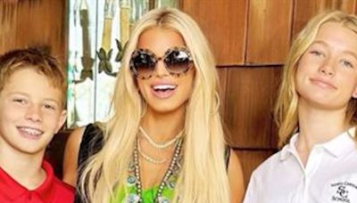 Jessica Simpson Gives Rare Look of All Three Kids in Back to School Photos - E! Online