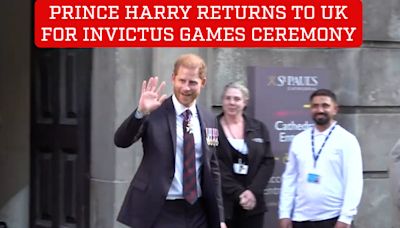 El príncipe Harry regresa al Reino Unido para la ceremonia de los Invictus Games - MARCA USA