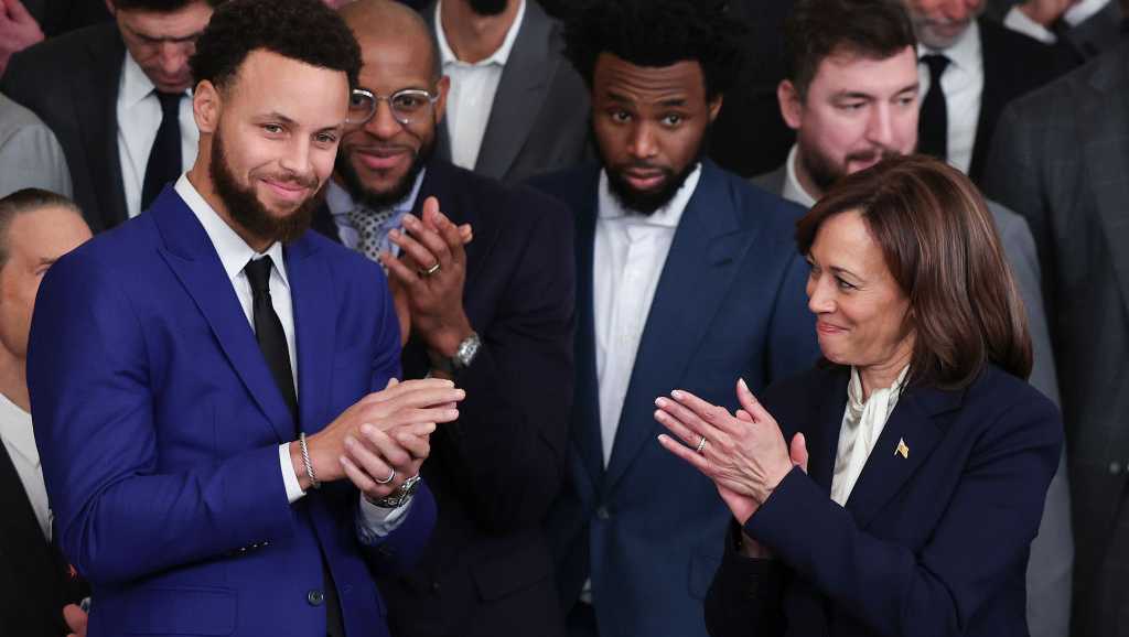 Steph Curry, Steve Kerr express support for Kamala Harris’ presidential bid at the Paris Olympics