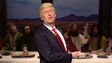 'Sound Familiar?': Trump Likens Himself To Jesus In 'SNL' Last Supper Cold Open