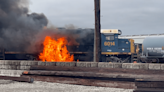 Derailment causes massive train fire in South Nashville