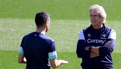 Pellegrini reafirma su confianza en el Betis: «Seguimos creciendo pese a las dificultades»