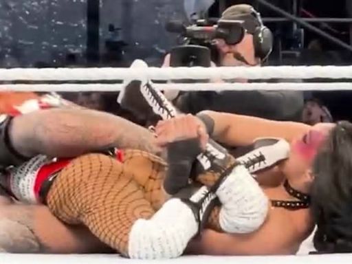 New Footage Emerges of Rhea Ripley’s Savage Bite on Becky Lynch During WrestleMania 40