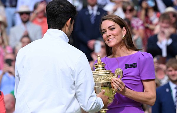 Kate Middleton Steps Into the Spotlight on Centre Court for Wimbledon Trophy Ceremony