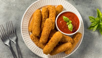 For The Best Homemade Mozzarella Sticks, The Freezer Is Your Secret Weapon