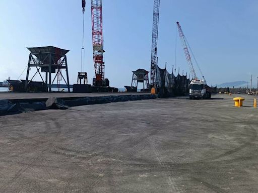 花蓮港9座碼頭強震受損 港務公司明年完成修復